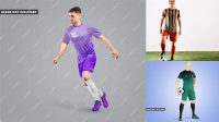 4143+ Soccer Player Mockup Professional PSD Mockup