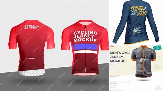 415+ Men’s Cycling Jersey PSD Mockup Back View Fully Layered Photoshop Freebie