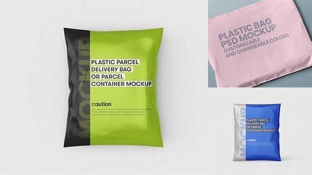 4150+ Matte Parcel PSD Mockup High-Resolution Editable PSD