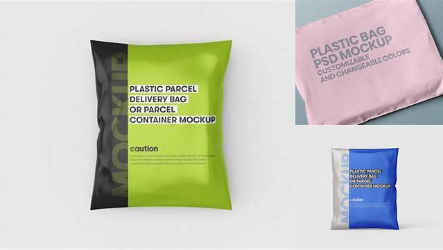 4150+ Matte Parcel PSD Mockup High-Resolution Editable PSD