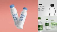 4154+ Double Wall Plastic Bottle PSD Mockup Download Free Premium Design PSD