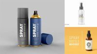 4159+ Spray with Clear Cap PSD Mockup Download Free Editable PSD Template