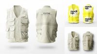 4160+ Free Vest Mockup PSD Download