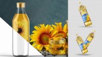 4165+ Sunflower Oil Mockup High-Quality Editable PSD