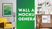 4167+ Free Wall Art Mockup Generator Download Free Premium Design PSD