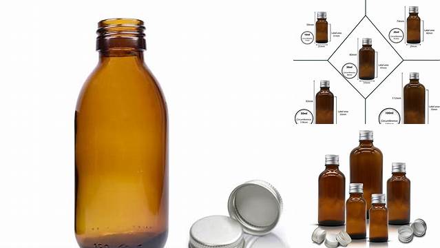 4168+ Amber Glass Bottle withAluminium Cap Fully Editable Photoshop PSD Free Download