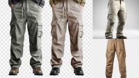 4168+ Cargo Pants Mockup Versatile PSD Mockup File