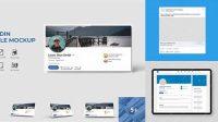 4169+ Mockup Linkedin Free Best for Showcase