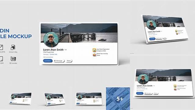 4171+ Linkedin Profile Mockup 2020 PSD Download