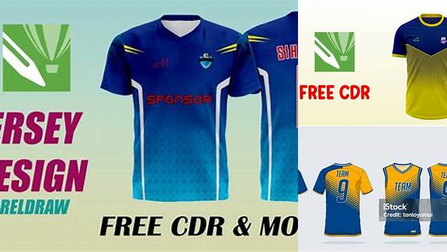 4173+ Free Template Jersey Cdr Easy Editable