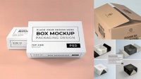 4174+ Box Mockup Packaging Include TIFF