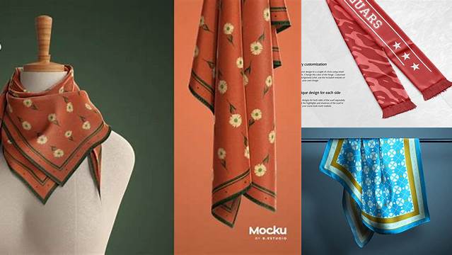 4178+ Scarf Mockup Free Download Free PSD