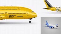 4181+ Sport Airplane PSD Mockup Side View Download Now High-Quality PSD Template