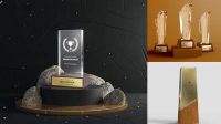 4184+ Award Mockup Psd Free Download Best for Showcase