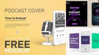 419+ Apple Podcast Mockup Psd Download Free