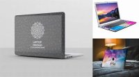 4194+ Laptop Skin Mockup Free Best for Showcase