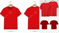 4201+ Mock Up Kaos Merah Hight Resolution