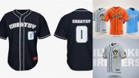 421+ Baseball Jersey Template Psd PSD Download