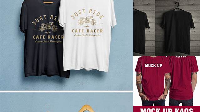 4212+ Mockup Kaos 3/4 Best Free Mockup PSD