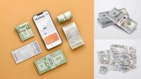 4214+ Mockup E Money Professional Design PSD