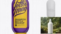 4218+ Shampoo Tottle Bottle PSD Mockup Custom Graphic Resource Free Download