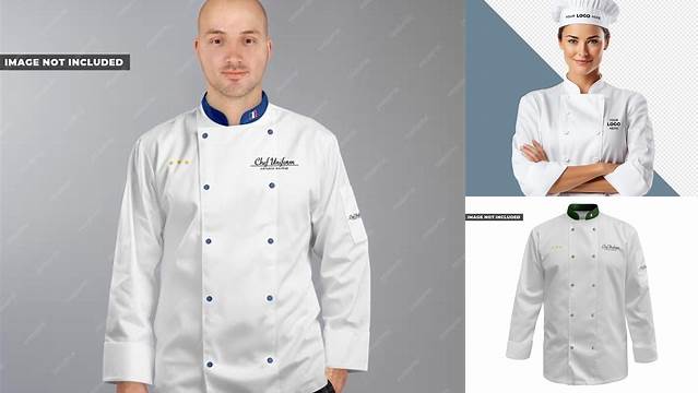 4221+ Chef Uniform Mockup Psd Free Smart PNG Image