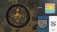 4222+ Embroidered Patch Mockup Free Hight Resolution