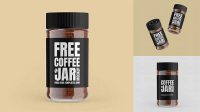 4223+ Coffee Jar Mockup Free PSD