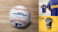 4225+ Baseball Mockup Free Easy Editable