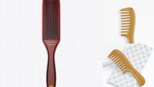 4227+ Comb PSD Mockup Front View Creative Digital PSD Download