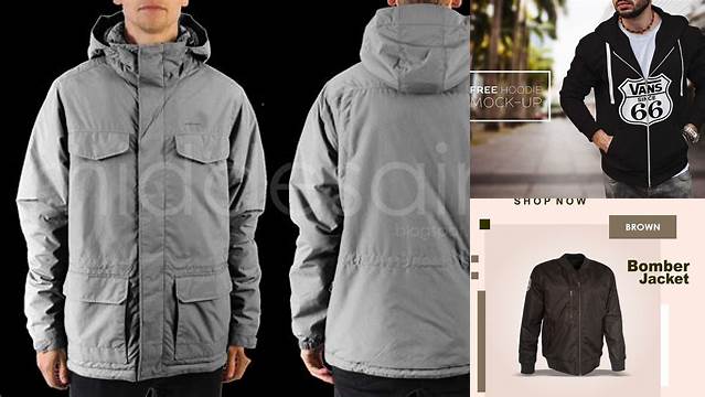 4234+ Mock Up Jaket Parasut Best for Showcase