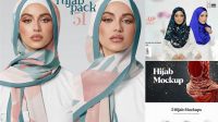 4237+ Hijab Mockup Free Exclusive Layered PSD Mockup