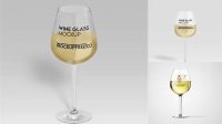 4241+ Free Wine Glass Mockup Free Graphic Mockup PSD