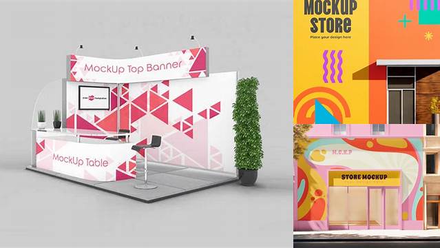 4243+ Pop Up Store Mockup PSD Download