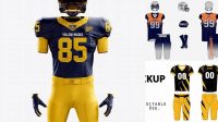 4259+ American Football Uniform Mockup Hight Resolution