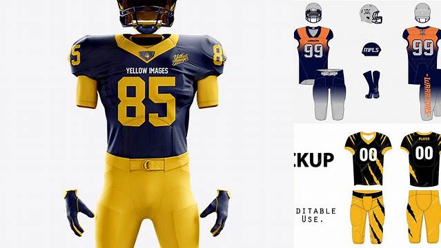 4259+ American Football Uniform Mockup Hight Resolution