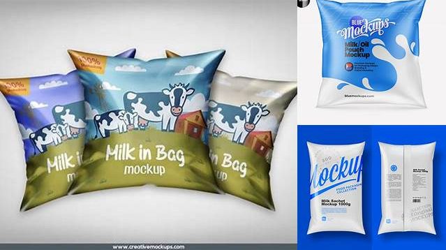 4261+ Milk Pouch Mockup Psd Free Download For Free Download