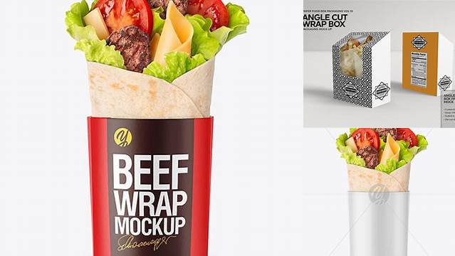 4263+ Kebab Packaging Mockup Digital Download