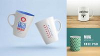 4266+ Mug Animated Mockup Photoshop Resource Free