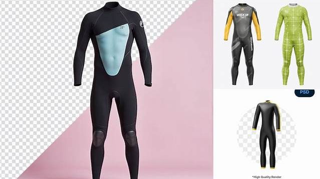 427+ Wetsuit Mockup High-Resolution PSD Download