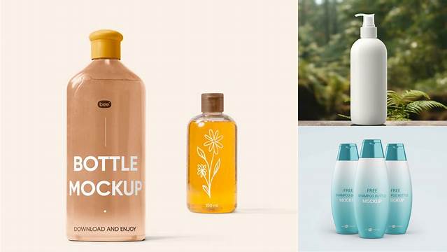 4276+ Shampoo Bottle Mock-up Creative Photoshop Resources