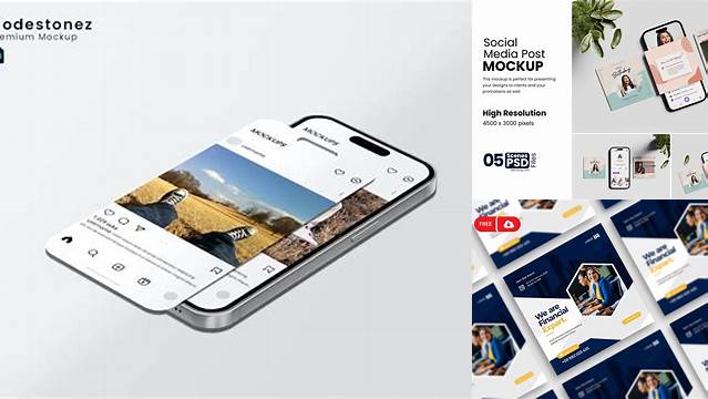 4277+ Iphone Social Media Mockup Download Free