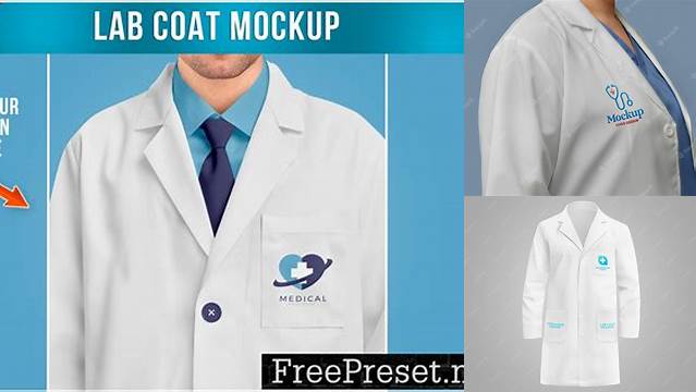 4278+ Lab Coat Mockup Download Free PSD