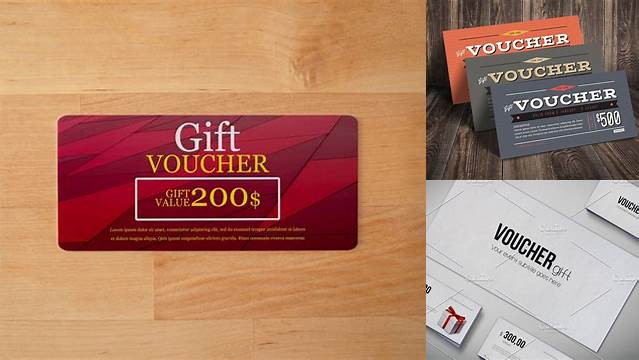 4280+ Free Voucher Mockup Download Free PSD