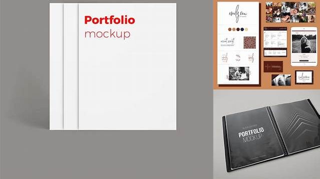 4282+ Portfolio Mockup Free Best Free Mockup PSD