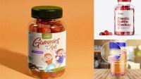 4285+ Gummies Mockup PSD Free Download