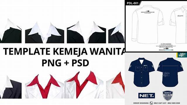 4289+ Mockup Kemeja Putih Psd Smart Layer PSD