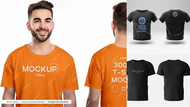 4300+ Front And Back T Shirt Mockup PSD Free Download