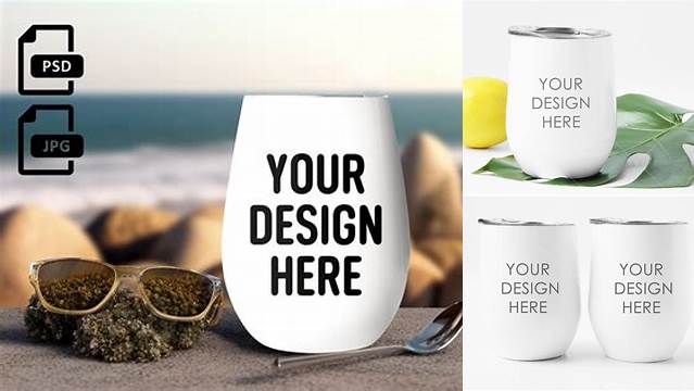 4300+ Wine Tumbler Mockup Free Easy Editable