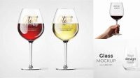 4308+ Wine Glass Mockup Free Smart Layer PSD